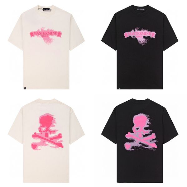 

pink puff print men's plus tees women t shirt oversized tee t-shirts, Black;brown