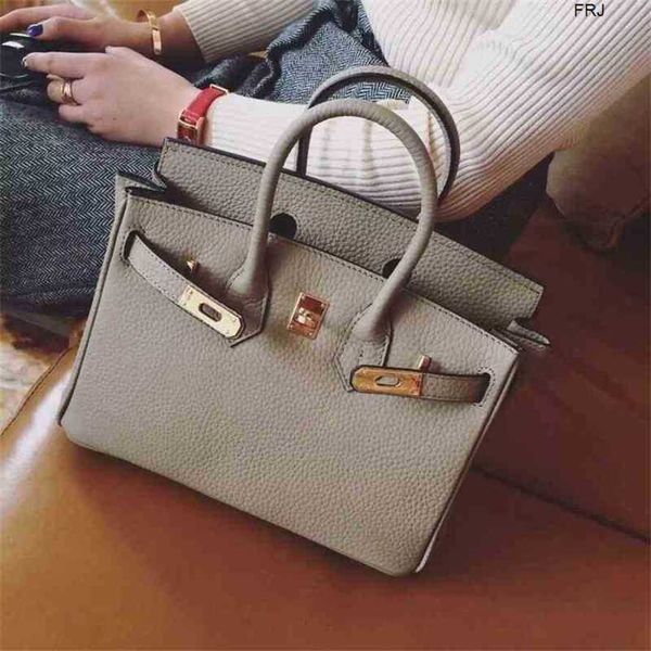 

designer bags birkin handbags have logo birkins womens 2023 leather hand bridal one shoulder messenger litchi wedding platinum bag frj