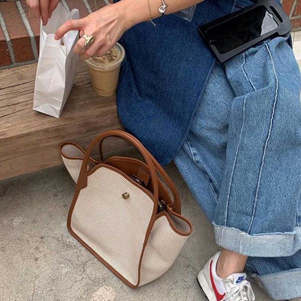 

hbp evening bags casual canvas designer women handbag fashion lady shoulder cros
