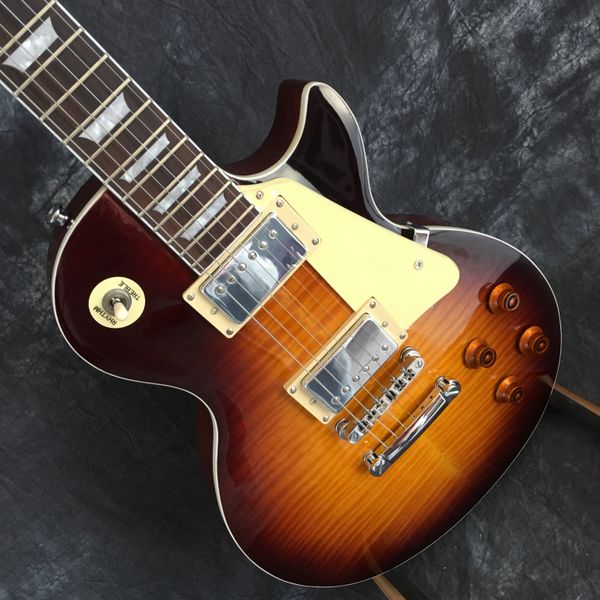 

wholesale custom shop tiger flame electric guitar, standard ts electric guitar