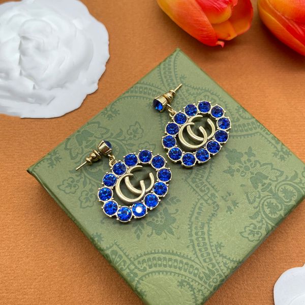

woman charm earrings double g earing designer stud pearl orecchini fashion luxury gold silver ggity jewelry hoop women ohrringe 5656, Golden