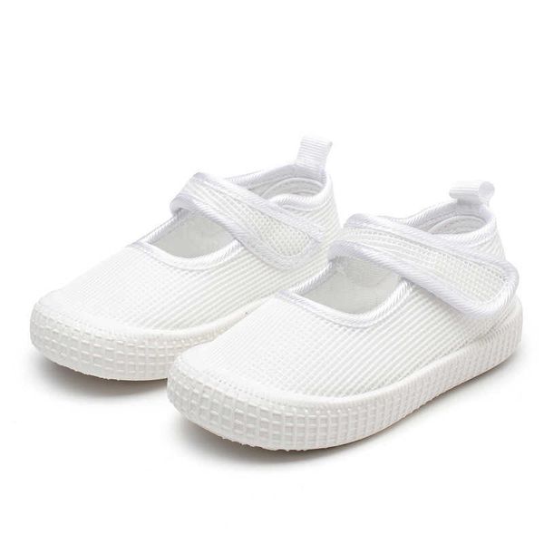 

athletic outdoor 2023 new indoor white shoes boy black girl square mouth double air-mesh shoes breathable dents shoes fashion casual flats w