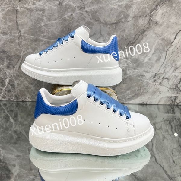 

casual shoes reflective chain reaction sneakers triple black white blue yellow luxury mens women shoe designer trainers2023, Red;white
