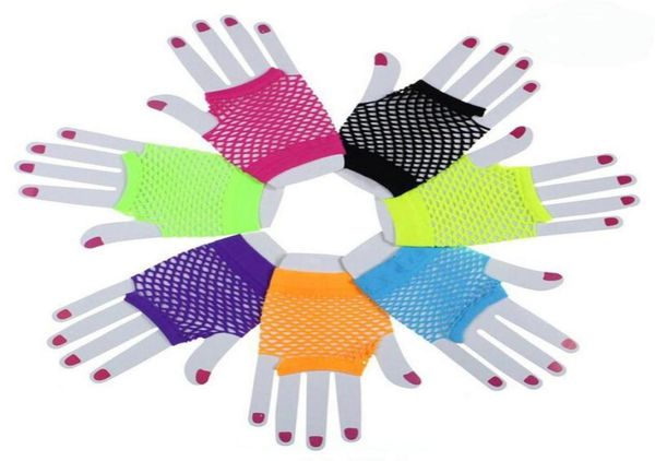 

brand new fishnet fingerless gloves fashion halffinger fishnet gloves bridal party nightclub fishnet gloves9734662, Blue;gray