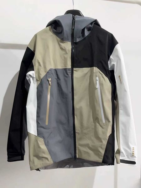 

outdoor jackets arch coats terry x casual leisure fashion designer bird style co-brand hard shell waterproof laminated hooded shirt x0tu, Black;brown
