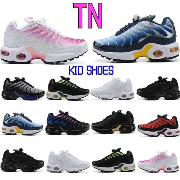 

athletic & plus kids shoes boys girls yellow sea triple black white multicolor voltage purple bumble bee true sneakers size 24-3