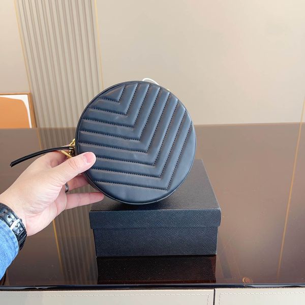 

women designers bag shoulder bag tote chain handbag original box genuine leather purses yslity metal letters bag messenger round bag crossbo