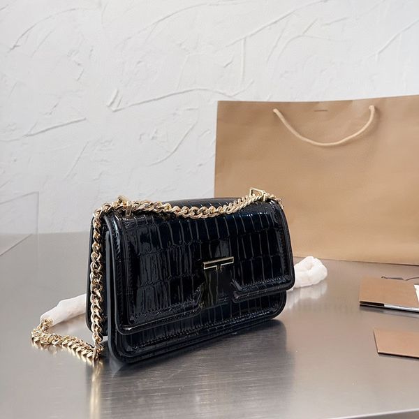 

Cross Body Shoulder Bag Sling Saddle Messenger Men Designer Bags S Handbags Women 20cm, Black-leather-20x13cm
