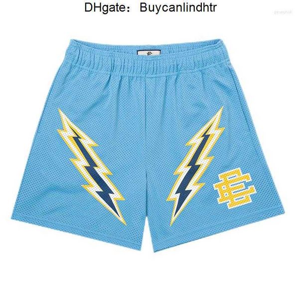 

men's shorts eric emanuel ee basic short york city skyline 2022 summer casual fitness sweatpants gym workout mesh sport men bwx2, White;black