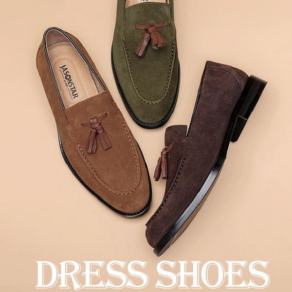

british men's brown chocolate tassel style oxford shoes moccasins wedding prom homecoming party footwear zapatos hombre d2h4, Black