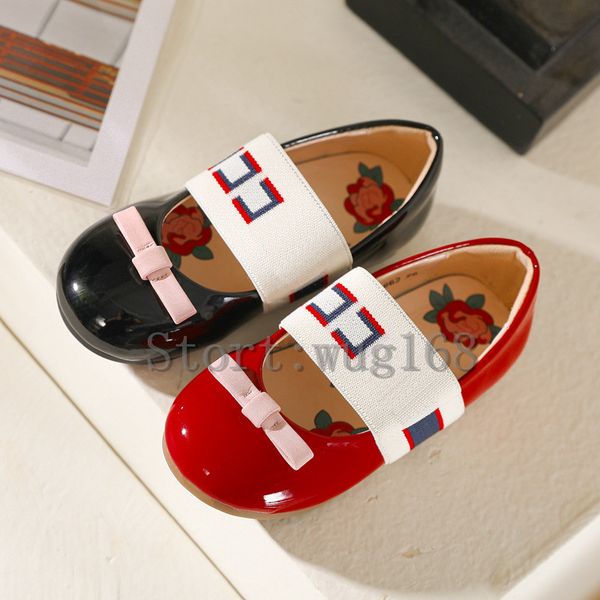 

girls flat shoes for kids baby girl leather princess shoes children baby shoes high quality, Black;grey