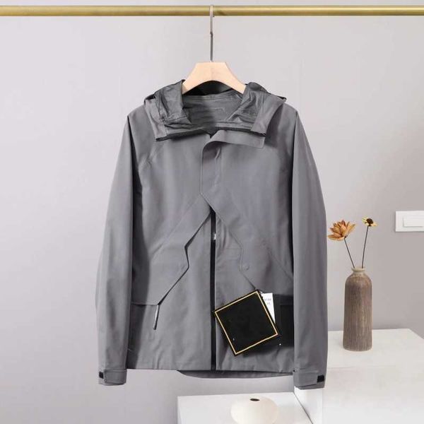

outdoor jackets arch coats terry x casual leisure fashion designer spring bird men's sports versatile jacket t23h, Black;brown