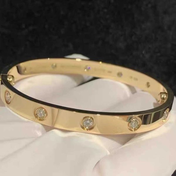 

designer bracelet carti jewelry bangle clasp zircon not easy fade, Black