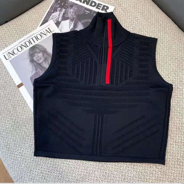 

women's tanks & camis knits r embroidery knitted vest sleeveless breathable knitted pullover sport, White