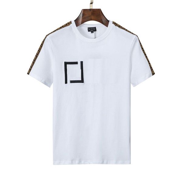 

men's t shirt designer bag for men's and women's t-shirt printed new short sleeve fashion casual asian size p&l4, White;black
