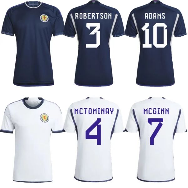 

2022 scotland tierney soccer jerseys 22/23 150th robertson mctominay mcgregor dykes adams shirt away national team christie armstrong fraser, Black;yellow