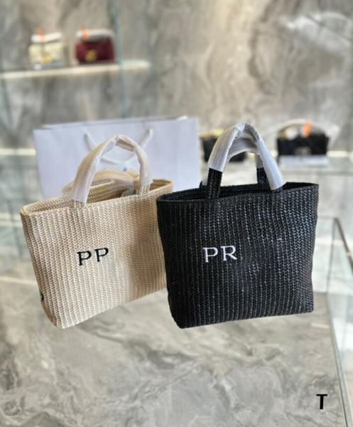 

women's handbag woody tote shopping bag tote high-quality canvas luxury designer fashion linen large beach bag travel diagonal shoulder