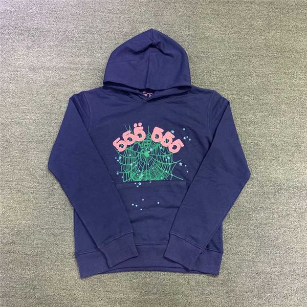 

mens hoodies sweatshirts mens hoodies sweatshirts puff print sp5der 555555 angel printing hoodie men women 1 red spider web sweatshirts pul, Black