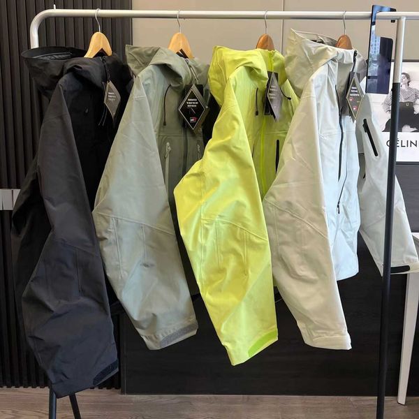

outdoor jackets arch coats terry x casual leisure fashion designer 2023 bird hard shell suit sports waterproof giyw, Black;brown