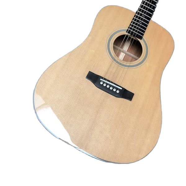 

lvycustom solid spruce dot fretboard marker dreadnought d18s acoustic guitar