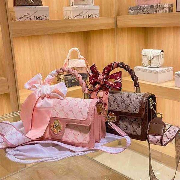 

2023 designer bag handbag summer small red fashion jacquard shoulder