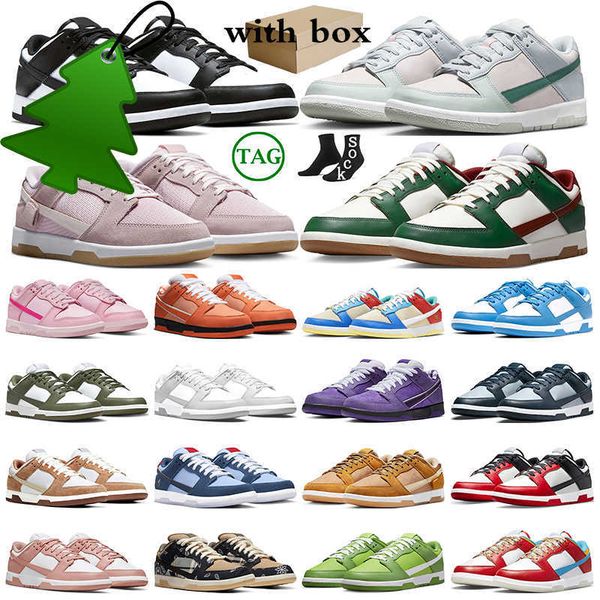 

box with panda men women running shoes sneakers triple pink mineral teal orange lobster medium curry why so sad chicago harvest moon gai