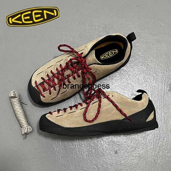 

keens jasper mountain outdoor mountaineering shoes anti slip durable camping shoes men's walking shoes lightweight ugly cute shoes wome, Black
