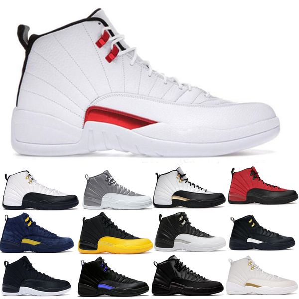 

2023 12s men basketball shoes 12 xii twist grind flu game university gold gamma blue dark concord royalty indigo royal taxi french ovo doern