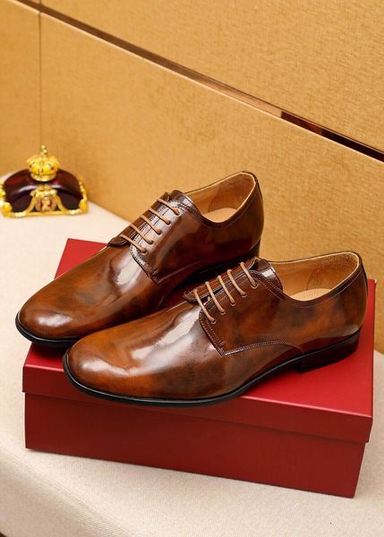 

2023 mens classic dress shoes casual comfortable loafers male brand designer formal office party wedding flats size 38-45, Black