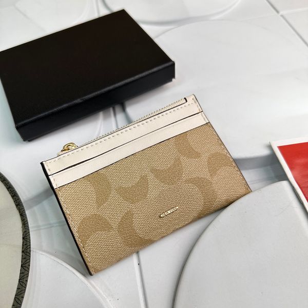 

designer wallet printed card holder high end men's wallet credit card holder wallet women's purse wallet with case purse crossbody, Red;black