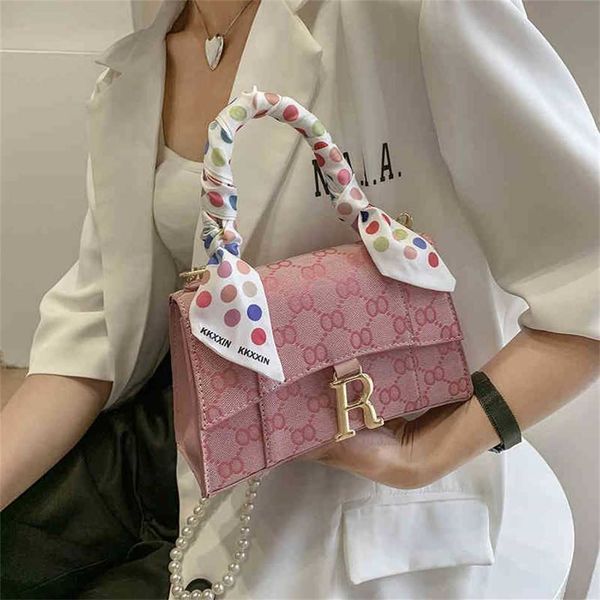 

2023 designer bag handbag summer portable bag canvas texture printed hourglass single shoulder bag
