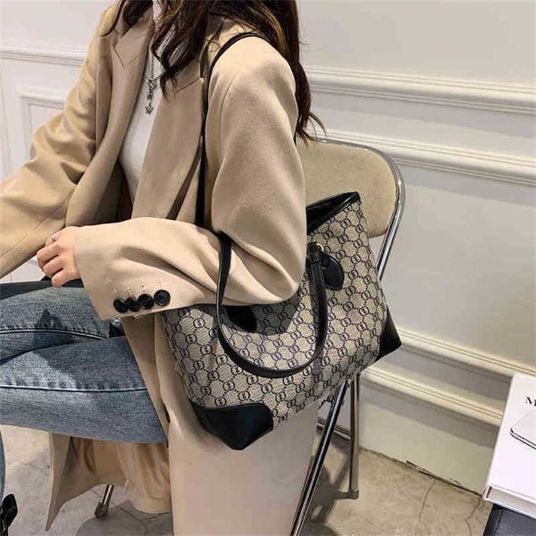 

2023 designer bag handbag big bag female ins shoulder student versatile large capacity bag