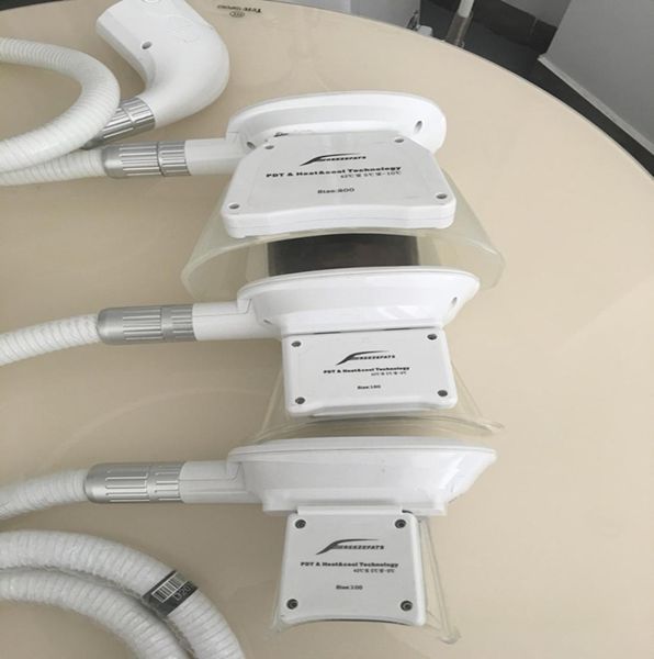 

ze fat handpieces for fat zing and cryolipolysis slimming machine with 4 handle of white color6571463