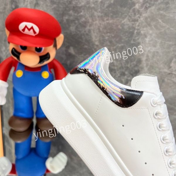 

sneakers shoes patent leather trainers rubber sole fabric sports lace-up casual outdoor sports xsd221135, Black