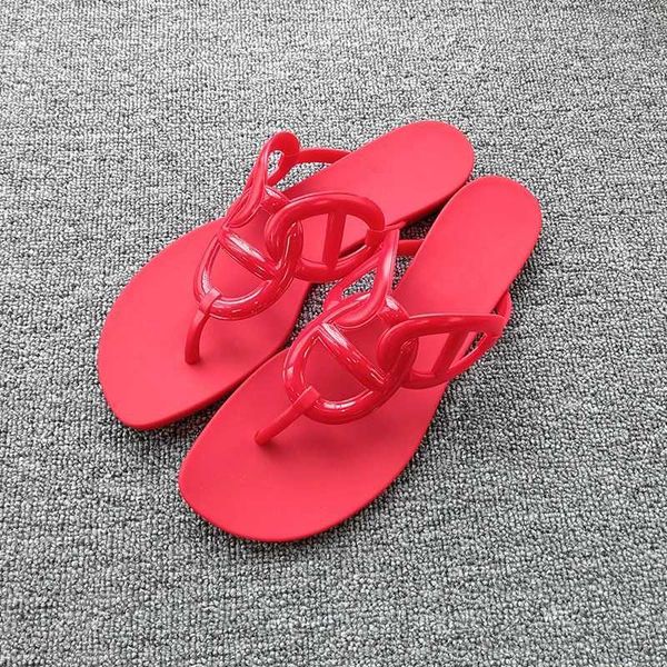 

women egerie slipper designer flat sandals beach flip flop flat net red new casual summer 7 0isa