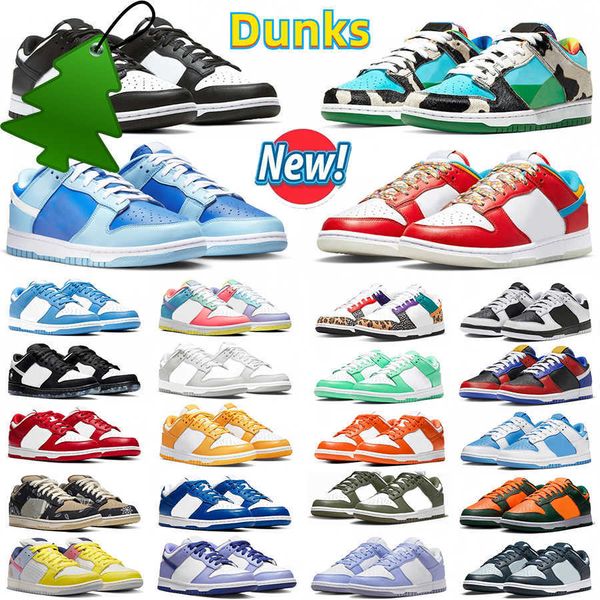 

2023 low sb men shoes dunks low retro designer dunke women sneakers argon white black panda triple pink university red chunky dunky mens wom