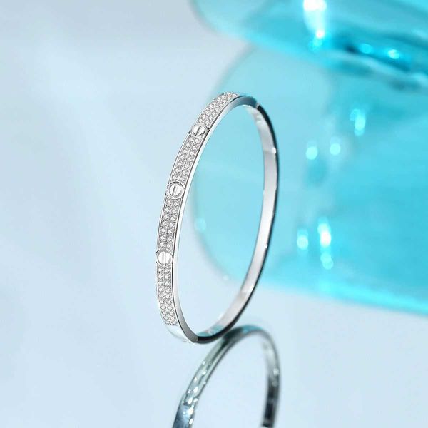

designer jewelry carti love bangle korean shining star bracelet ins small crowd design high-grade high sense, Black