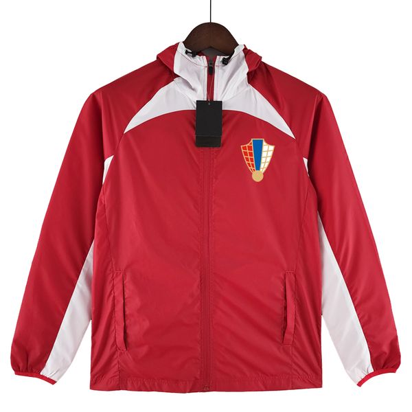 

2023 modric mens jackets full zipper hooded soccer windbreaker hoodie windproof football jacket winter sports windbreakers coats size s-2xl, Black;brown