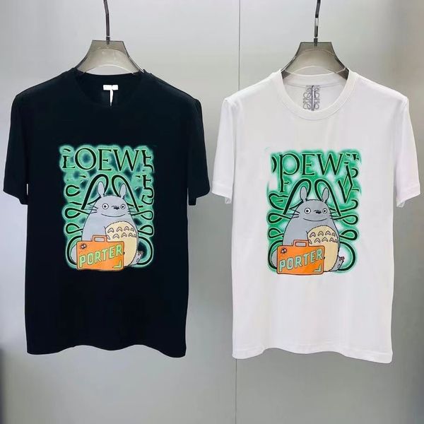 

2023ss summer women's designer t-shirt casual men's t-shirt plaid printed short sleeve shirt high end hip hop clothing, White