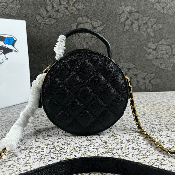 

designer women's bag tote crossbody bag small round cake women's purse leather lychee cowhide shoulder bag shopping everything cas