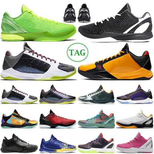

r mamba basketball shoes men 5 protro bruce lee del sol 6 mambacita grinch chaos lakers mens outdoor sports trainers sneakers laker lakers