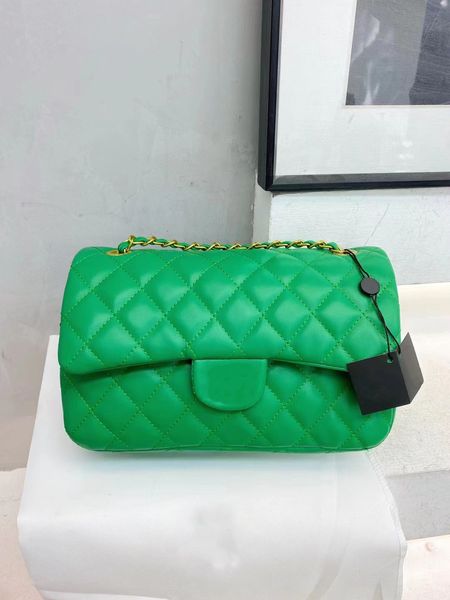 

woman designer crossbody bag channel bag lady shoulder classic bags leather diamond lattice luxurys designers woman handbag cc purse chain b
