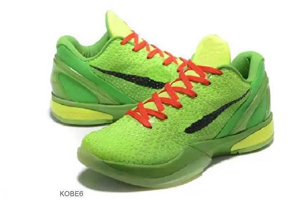 

mamba 6 shoes with black green vi grinch sports sales men women pink