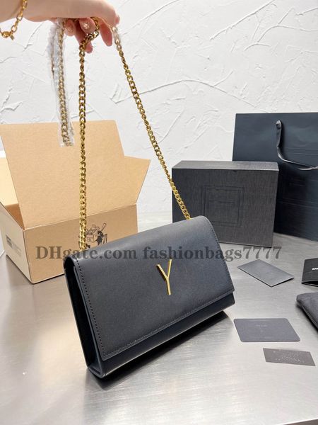 

women shoulder bag cowhide handbag genuine leather golden chain crossbody bag ladies messenger bag soft leather yslity designer purse 24cm