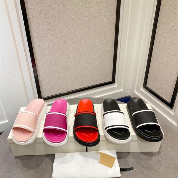 

designer sandals women sandal slippers sale for girls fashion wear-resistant tpu waterproof size 36-45 household slipper high-quality couple, Black