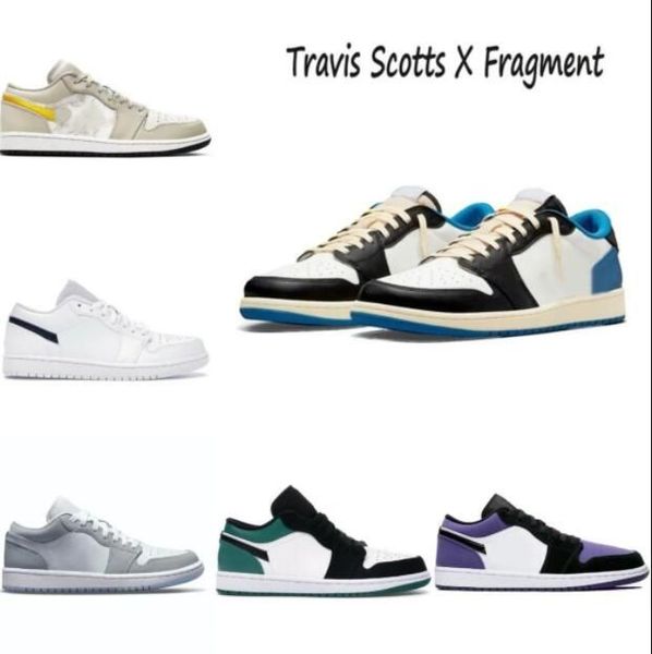 

jumpman 1s low casual shoes panda 1 mens basketball shoes fragment unc shadow court purple silver paris bred toe spruce aur quo, Black