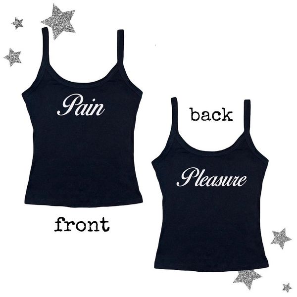 

camisoles tanks gothic emo girl camisole aesthetic letter print grunge crop y2k clothes vintage punk womens corset tank baby tee 230328, Black;white