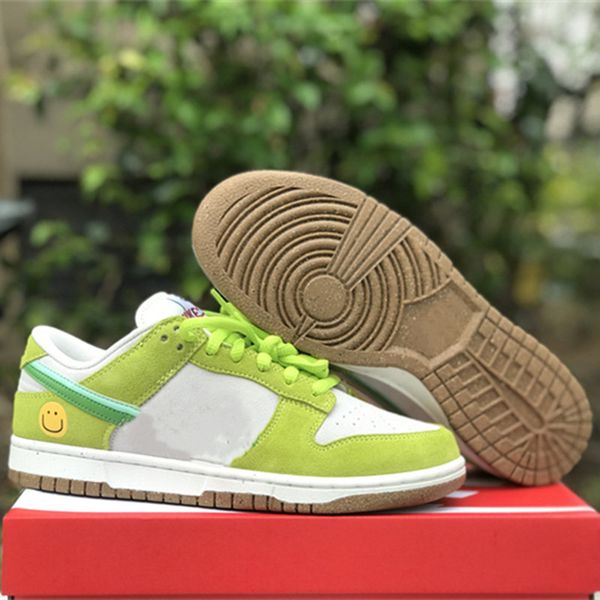 

outdoor sketeboarding shoes 2023 latest mens womens duks low 85 double logo smiling face casual sports running sneakers size us5.5-12