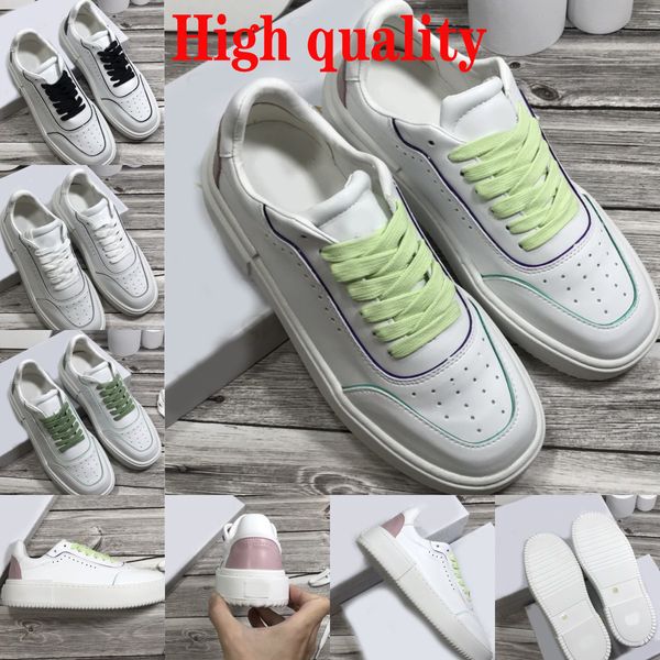 

breathable sports sheepskin shoes couple 2023 designer quality women low heel leather sneakers brushed leather loafers platform comfortable, Black