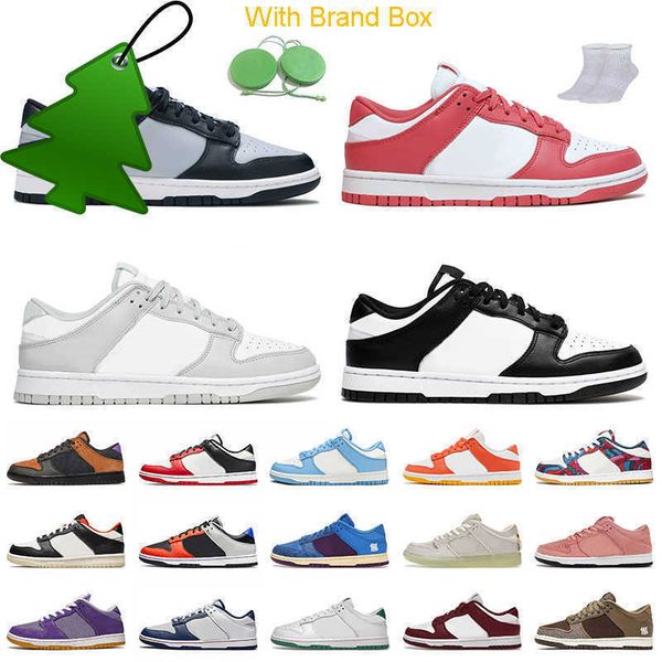

usually 10-30days delivered fashion 2022 women mens sb dunks low running shoes georgetown archeo pink grey fog black white unc coa without b